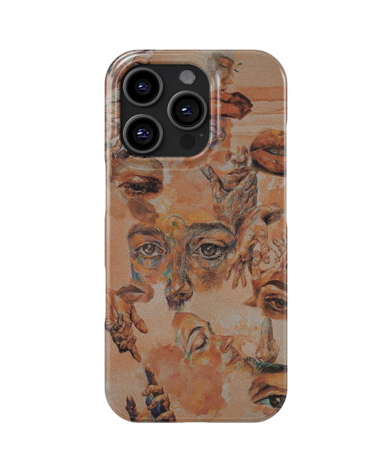 🎨 Fragmented Muse™ Abstract Art Snap Phone Case