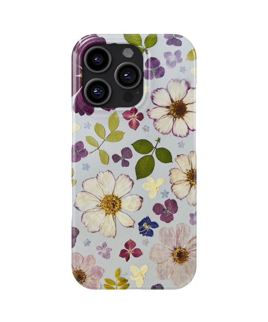 🌸 BloomGarden™ Floral Snap Phone Case – Lightweight & Stylish Protection