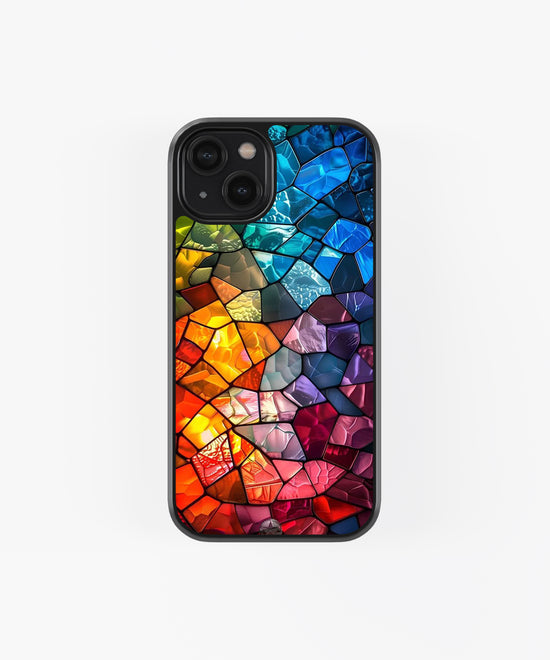 Spectrum Prism Luxe – Premium Glass Phone Case