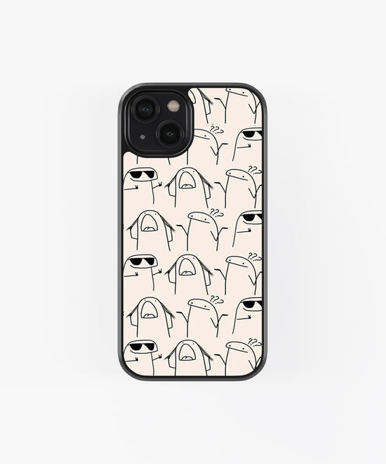 Animation Work Glass Phone case