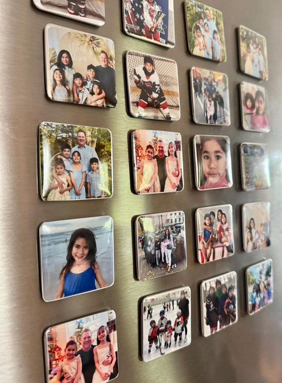 🧲  Slim Fridge Photo Magnets