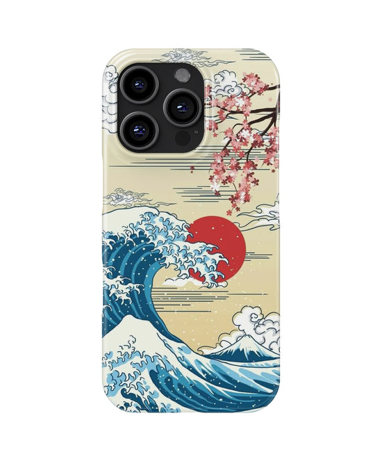 🌊 Rising Sakura™ Japanese Art Snap Phone Case