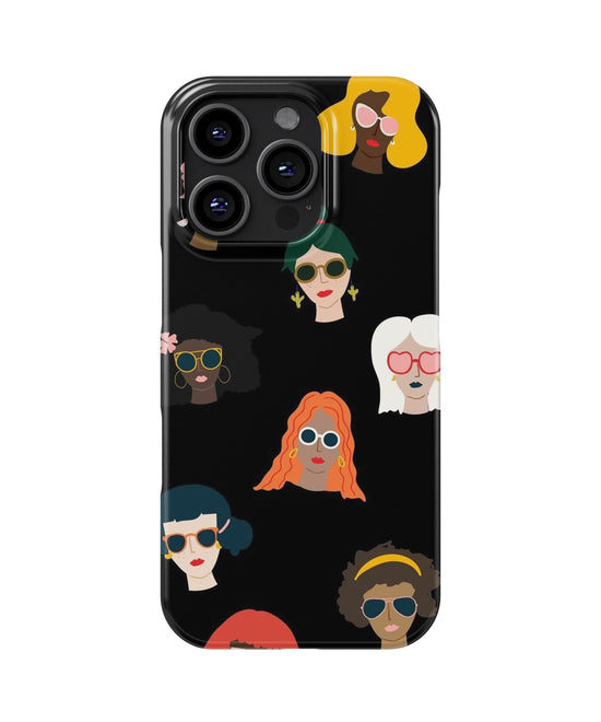 Summer Chic | Illustrated Portrait Snap Case