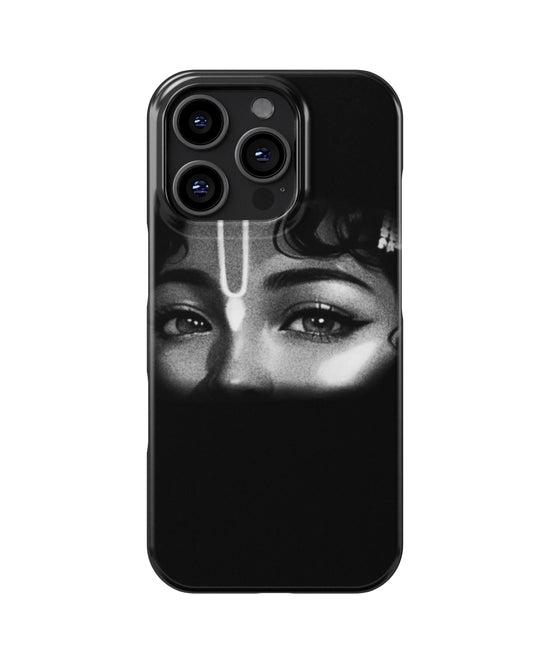 🖤 Divine Gaze™ Monochrome Snap Phone Case