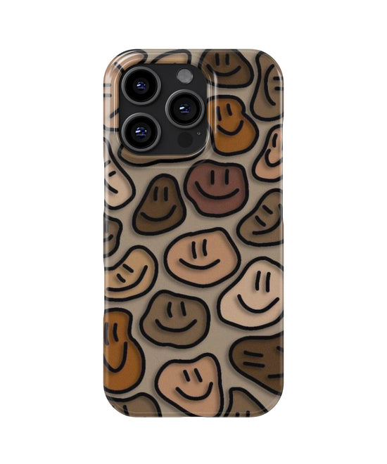 😊 Happy Doodle™ Aesthetic Snap Phone Case
