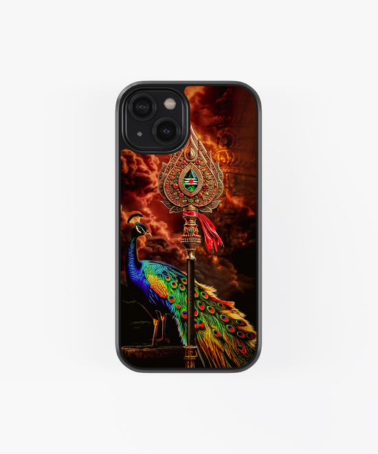 Lord murugan Hd wallpaper Glass Phone Case