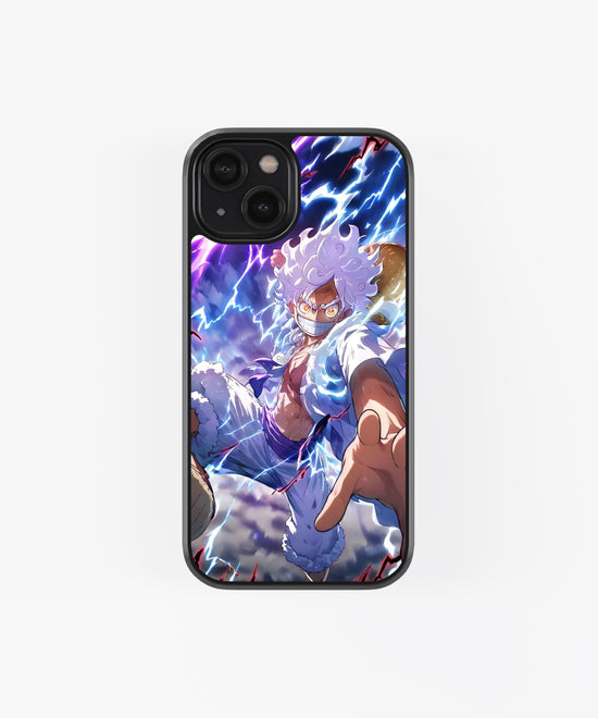 Anime theme attractive  Glass phone case