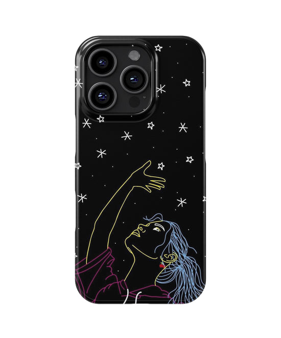Celestial Dreams | Minimalist Stargazer Snap Case