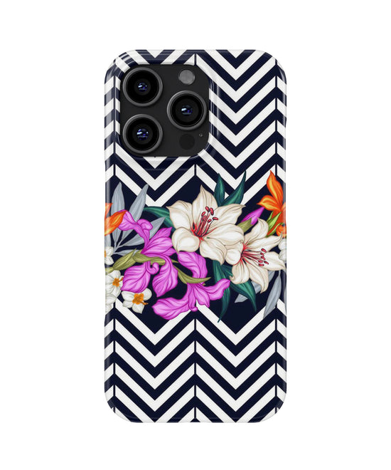 🌴  "Island Cruiser Vector"Snap Phone Case - Retro Beetle & Sunset Palm Beach Art