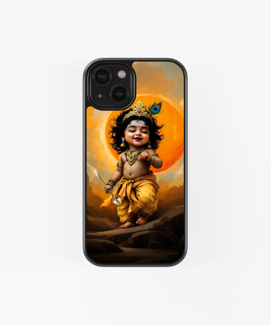 lord Muruga devotional Image Glass Phone Case