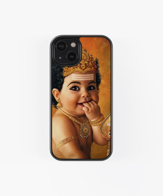 Cute Murugan HD wallpaper Glass Phone Case