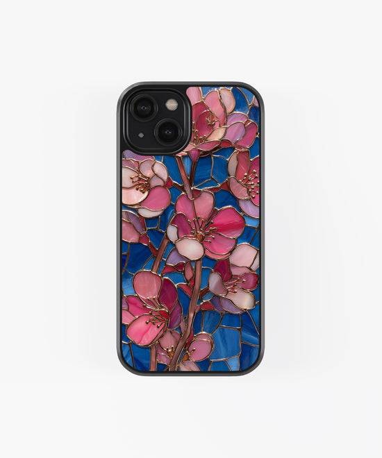 Floral Echos Stained Glass phone case