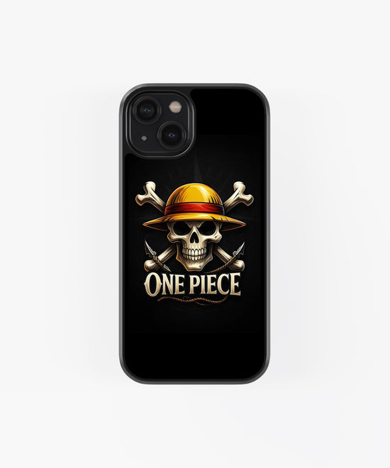 One piece wallpaper Glass phone case