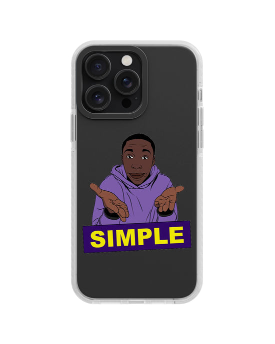 💜 “Simple” Minimal Quote Silicone Phone Case
