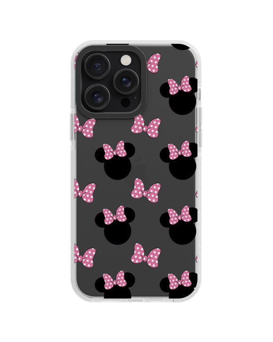 Mickey Ribbon Clear Silicone Phone Case