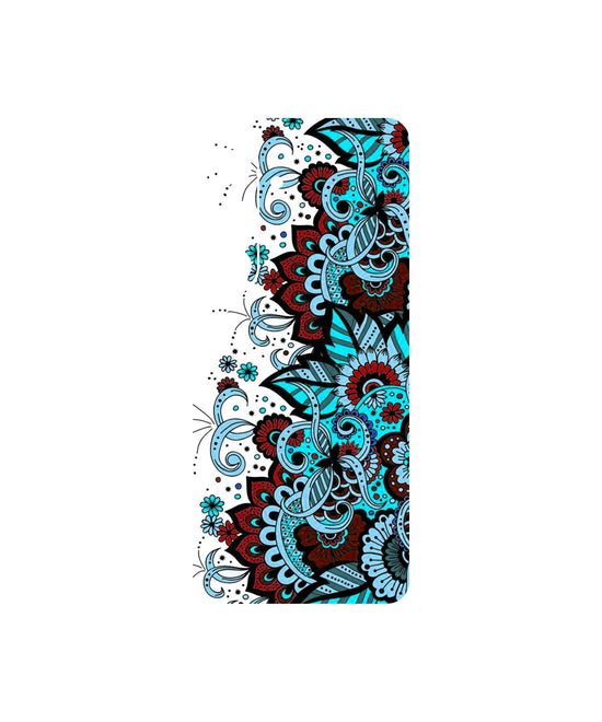 ✨ Teal & Maroon Henna Flow Mobile Skin ✨