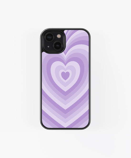 ✨  Heart Tunnel Glass Phone Case - Coquette, Y2K & Indie Aesthetic - Shockproof