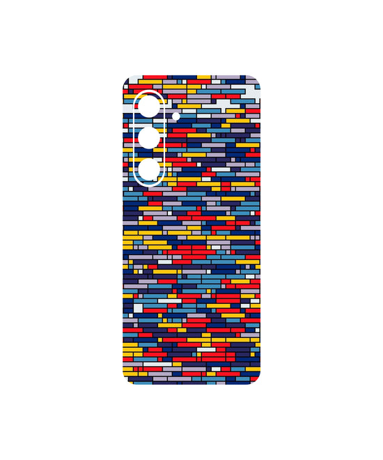 🧱 Digital Mosaic - Abstract Color Block Mobile Skin 🟦
