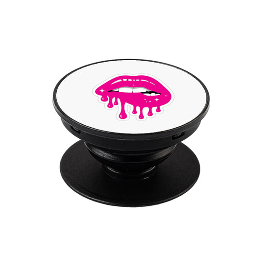 💋 Dripping Lips Pop Socket – Bold Aesthetic Phone Grip & Stand