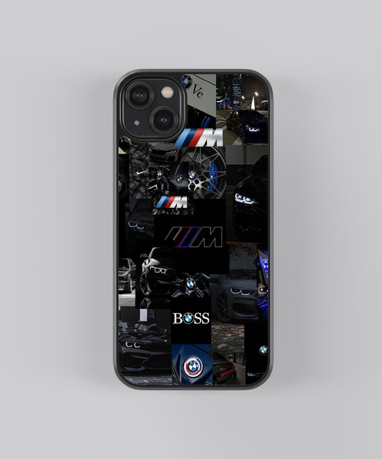 Luxury Night-Drive Collage Glass Phone Case – Premium Shockproof Cover 🚗✨