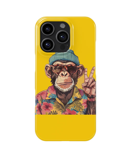 Monkey Theme Snap Case