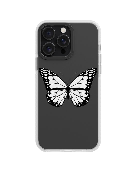 cute butterfly aesthetic clear silicone phone case