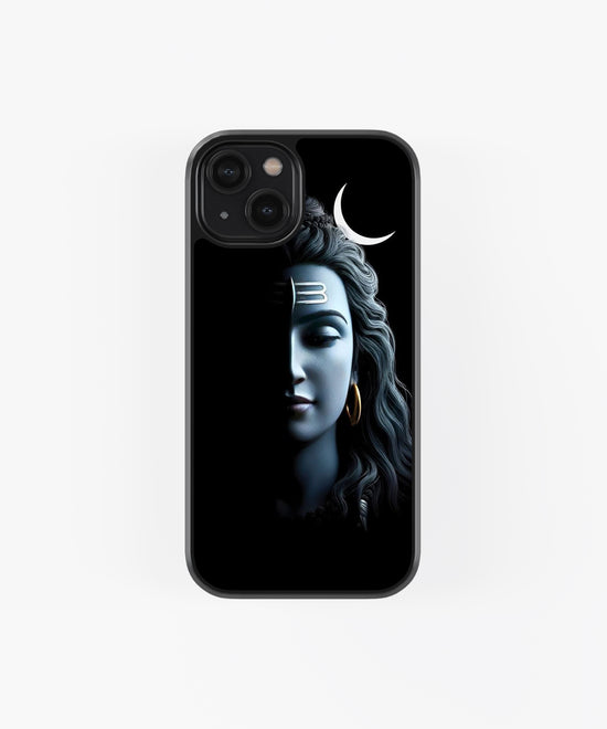 devotional Lord Shiva Glass Phone case