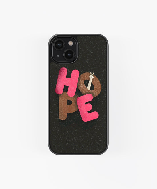 Hope Design Glass Phone Case
