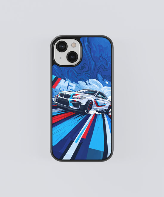 BMW M2 Fan Design Glass Phone Case