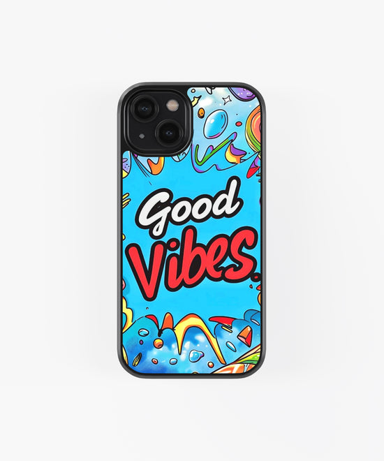 Good Vibes Glass phone Case