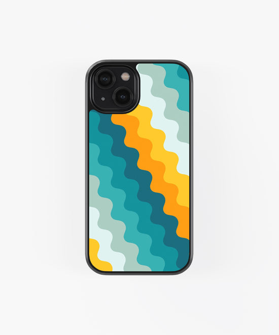 Multi Color Effect Glass phone Case