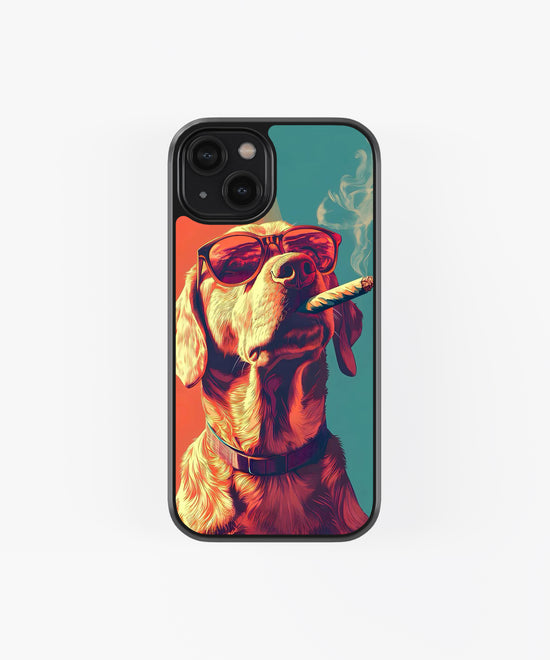 Dog Styles Glass Phone Case