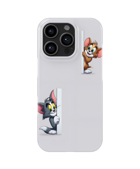 🐱 Case 10: The "Tom & Jerry Peekers" Snap Case (U1) 🐭