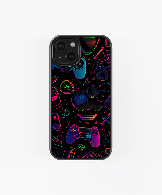 Gaming effects Glass Phone Case